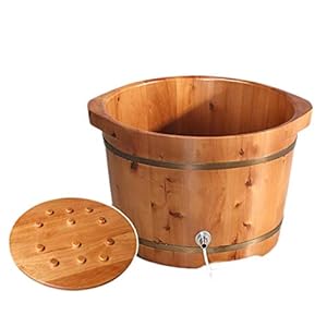 Sjfjjkd DErDkmmbhhgWj7BUio Drewniana Miska do Kąpieli Stóp