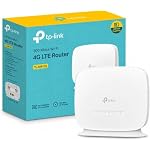 TP-Link TL-MR105 – Router 4G LTE SIM, WiFi 4 300 Mbps, 2 Puertos 10/100Mbps