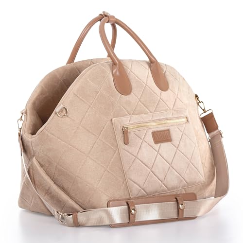 Image of Traveler's Choice Argo On The Purr-Suit 18 inch Pet Tote, Tan