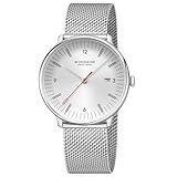 Mondaine Doppio Montre pour Homme, 41 mm, Mouvement à Quartz Suisse, Verre Saphir, Acier Inoxydable, étanche 5 ATM, Durable   Élégance et Tradition, dualité dans Le Design