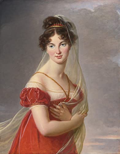 Portrait d'Aglae De Gramont Vigee Lebrun pour sublimer un mur vide avec une toile 60x90