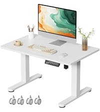 Amazon | GIBBON MOUNTS 電動 昇降デスク ロータイプ 一枚板 幅80×奥