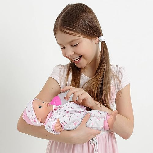 Muñeca bebé de cuerpo suave de 12 pulgadas en caja de regalo miniatura 5