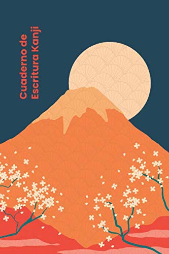 Cuaderno de Escritura Kanji: Libreta con papel cuadricula de papel genkoyoshi con rayado tradicional para escribir caracteres japoneses kanji I Ideal ... japones I 120 pag tam de bolsillo 15 x 22 cm