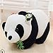 LIUCHANG Schwarzweiß Panda Puppe Plüschtier Simulation Umarmung Bär Puppe Jungen und Mädchen Kinder Geschenke (Farbe: Weiß Höhe: 16 cm) liujiapeng55 (Color : White, Size : 16cm)