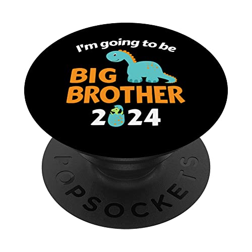 I'm going to be big brother 2024 for pregnancy announcement PopSockets Swappable PopGrip, Black