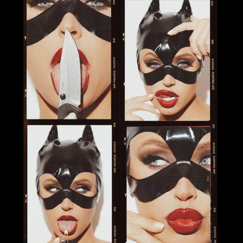 Leg Avenue V1013 - Vinyl-Katzenmaske Damen