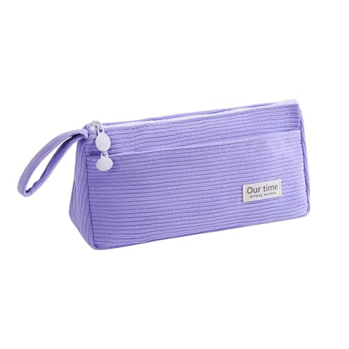 CHAKAE Grande trousse à crayons double couche en...