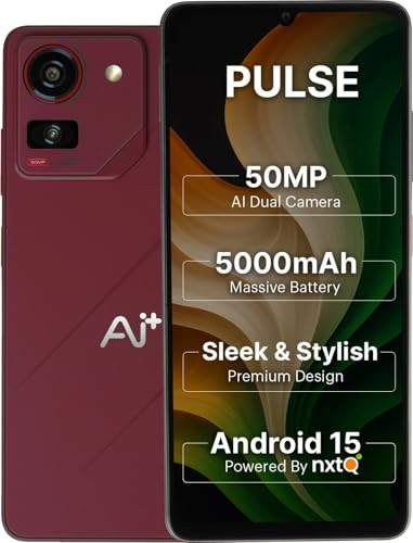 Image of AI+ Pulse (Sparkle Red, 128 GB) (6 GB RAM)