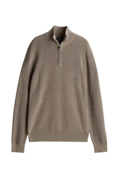 paklon Solid Half Zipper Long Sleeve Winter Wear Pull On Sweatshirt for Mens-picture-33