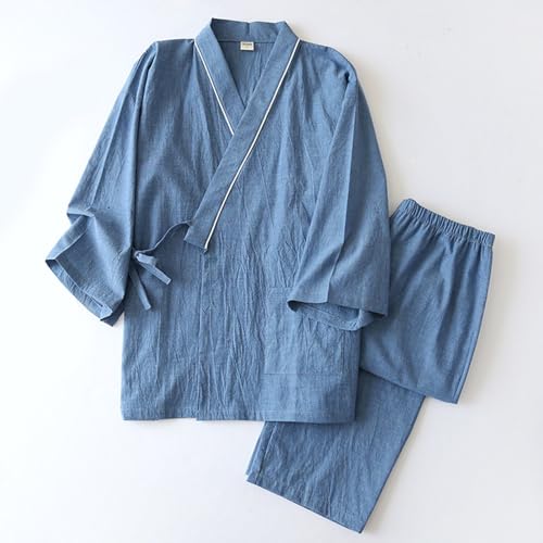 Kimono de mujer cómodo conjunto de ropa para el hogar transpirable lavado 4