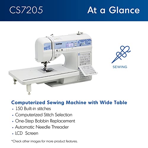 Brother CS7205 Computerized Sewing Machine thumb #1