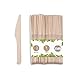 BIOZOYG Einwegmesser Holz 1000 Stück 16,5cm | Essbesteck Messer Holzbesteck Einweg Bio Einweggeschirr Holz Einwegbesteck Holzmesser Einmalbesteck Schmiermesser wooden Knife Besteck