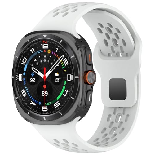 Bracelet sport silicone souple haute qualité Galaxy Watch 7 Ultra 47mm