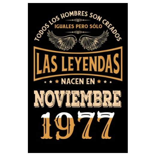 Regalo de 45 Cumpleaños Para Hombre : Las Leyendas Nacen en Noviembre 1977: Regalos de Cumpleaños Vintage Para El Marido Hermano Papá Amigos, Cumplir ... en Noviembre de 1977, Cuaderno de Cumpleaños.