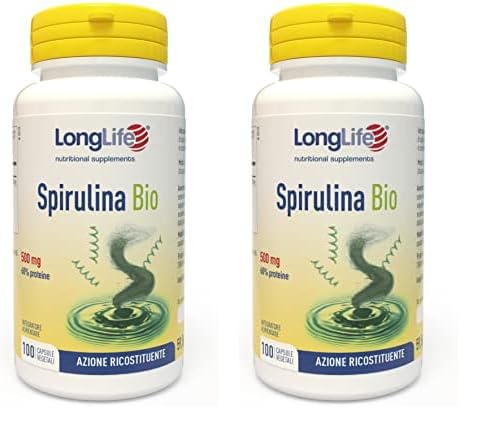 LongLife® Spirulina Bio | Alga spirulina titolata in proteine, ficocianina,