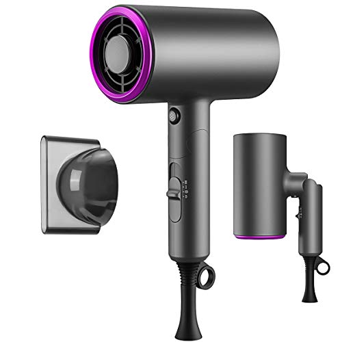 Ionic Hair Dryer, Professional Hair Blow Dryer for Fast Drying, Compact & Lightweight