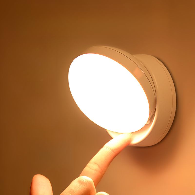 Luminaria Led Recarregavel Sem Fio 360 Graus Magnética Sensor Aut...