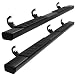 Tyger Auto TG-RS2C40048 Riser for 2007-2018 Chevy Silverado/GMC Sierra 1500 & 2007-2019 2500/3500HD Crew Cab 4inch Black Side Step Rails Nerf Bars Running Boards