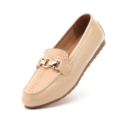 Image of VERDASCO Women's Loafers Comfort Slip-Ons Flat Work Shoes Casual Moccasins Penny Loafers Lady Dress Shoes