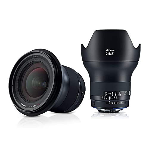 Image of Zeiss Milvus ZF.2 2.8 /21 Super Wide-Angle Camera Lens for Nikon F-Mount SLR /DSLR Cameras,Black