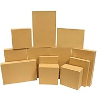 Algopix Similar Product 2 - JOYIN 12 Pieces Brown Kraft Cardboard