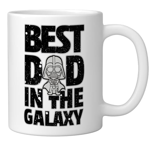 Taza de cerámica Star Wars Best Dad in the Galaxy 11 oz miniatura 2