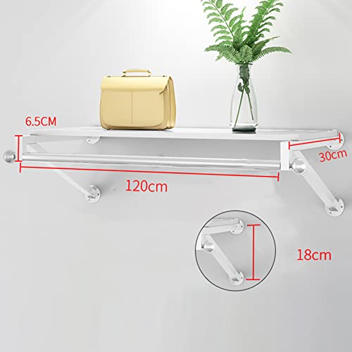 Tringle à vêtements murale solide pour optimiser les petits placards - 4