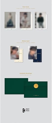 Miniatura 5 de BTS JUNGKOOK GOLDEN 1er álbum en solitario Weverse Album Ver