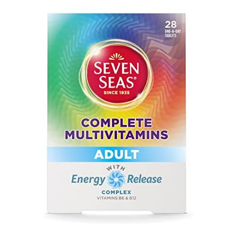 Seven Seas Complete Multivitamins For Adults, 28 Tablets Tailored For Daily Health Maintenance, Supplements With Vitamins & Minerals, 7 Key Benefits, Complete Blend With Vitamins B6 & B12, D And Zinc Cover