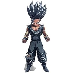 REOZIGN Figuras Dragon Ball Super Saiyan, 20cm/7.9inch Sonido Gohan Figuras Dragon Ball Toys Figuras MSP Juguete de colección para los fanáticos de Dragon Ball Anime (D)