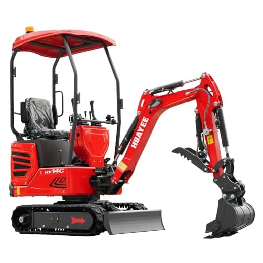 HUAYEE 1.4 Ton Mini Excavator - HY14C