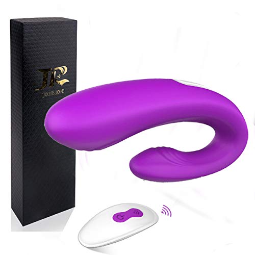 consoladores,Modos de Vibración con Estimulạdór de Puntó G,anal,juguetes sesxuales para los dos, 9 modos de vibración Vibrạdórés IPX7, estimulación del clítoris femenino punto G (púrpura)