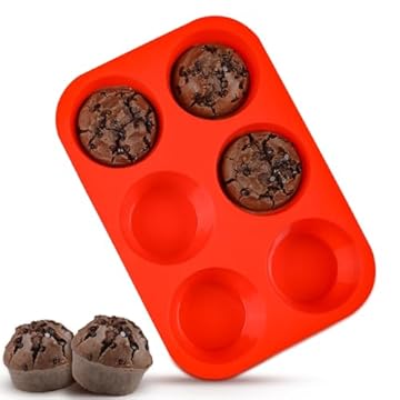 jumbo silicone muffin tray