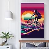 【Facile à installer】 Un crochet métallique robuste est fixé à l'arrière de chaque panneau. Très léger et facile à accrocher. Parfait pour tout décor de maison.