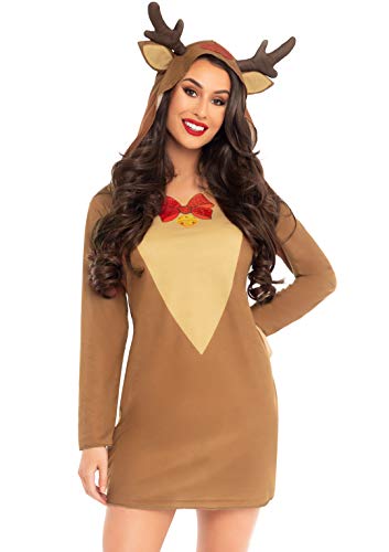 Vestido de muñeco de nieve Leg Avenue para celebraciones y cenas navideñas en casa