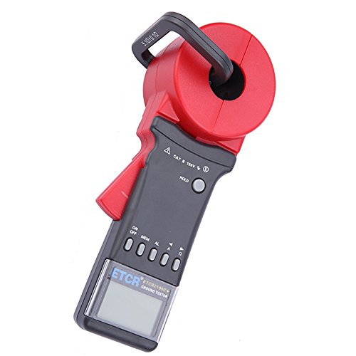Etcr Etcr2100C+ Digital Clamp Ground Earth Resistance Meter Tester 0.01-1200Ω #TOP1