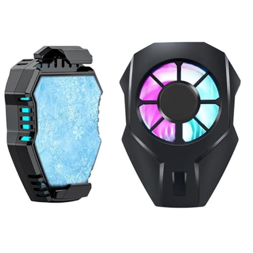 Image of BKN L-01 Fast Cooling Mobile AC Fan Radiator Mobile Cooler for Gaming With USB Powered Smartphone Fan Cooling Radiator Game Cooler for Phone Gaming, Live Streaming