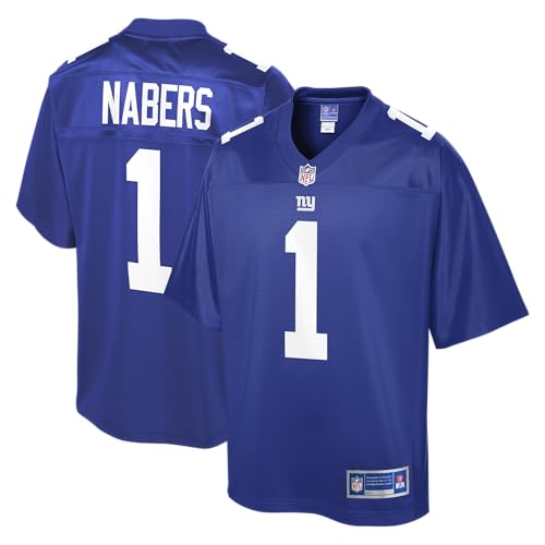 NFL PRO LINE Mens Malik Nabers Royal New York Giants Team Jersey