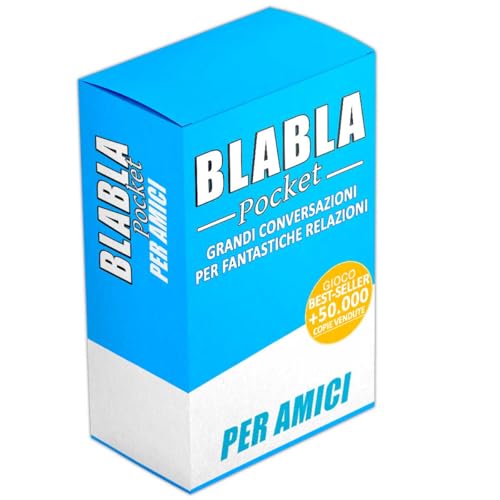 BLABLA Pocket PER AMICI | Carte per Conversazione - Giochi