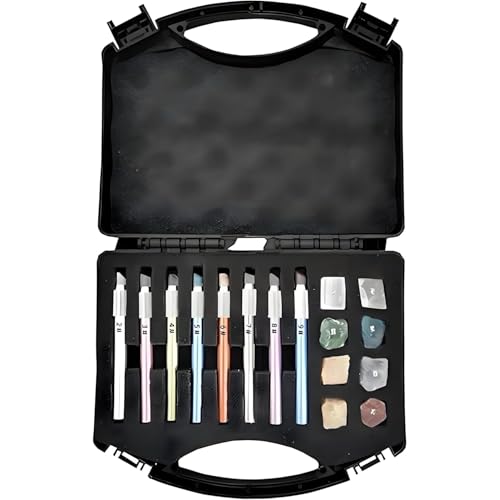 Kit Mohs 2 à 9 rayures pour authentifier les minéraux et éviter les contrefaçons - 2