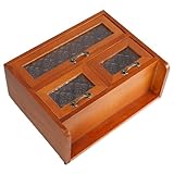 Cabinet d'affichage - apparence et conception de style à la mode et chic, couleur simple et, peut être utilisée dans de nombreux endroits, support d'affichage en bois