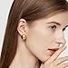 Gold Half Ball Stud Earrings High Polished Round Earrings Trendy Jewelry for Women 20MM Balls
