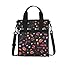 LeSportsac Stay True Small North/South Tote Crossbody + Top Handle Handbag, Style 3538/Color E481, Empowering Pop Art Style Words w Tie-Dye Effect: Be You, Stay True, Shine, Self Love Club + Hearts