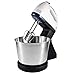 ECSWP Frullino, Compact Mano Miscelatore Elettrico for per Montare miscelazione Biscotti, Torte, Pasta, Pastelle, Meringhe & More, 5-velocità-White