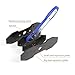 G-PLUS 360° Brake Caliper Press Tool with 2 Groups Steel Plates,4 in 1 Universal Disc Ratchet Brake Caliper Tool,Ratchet Piston Spreader Automotive Tools Car Brake Repair & Instalation Blue