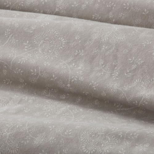 Housse de couette flanelle greige 150x200 cm grand lit adulte - 5