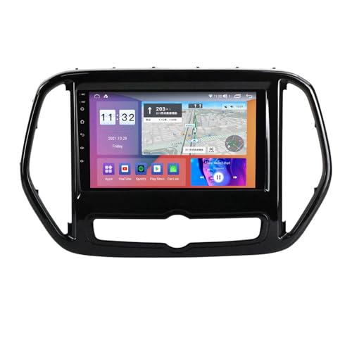 Autoradio 2 Din pour Chery Jetour X70 avec écran tactile sans fil