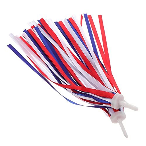 Happyyami Kids Bike Streamers Handlebar Tassels Dark Blue Bike Ribbons for Boys Girls Decor