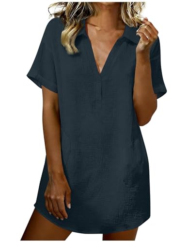 T-shirt coton lin femme chic pour vos balades et sorties d'été